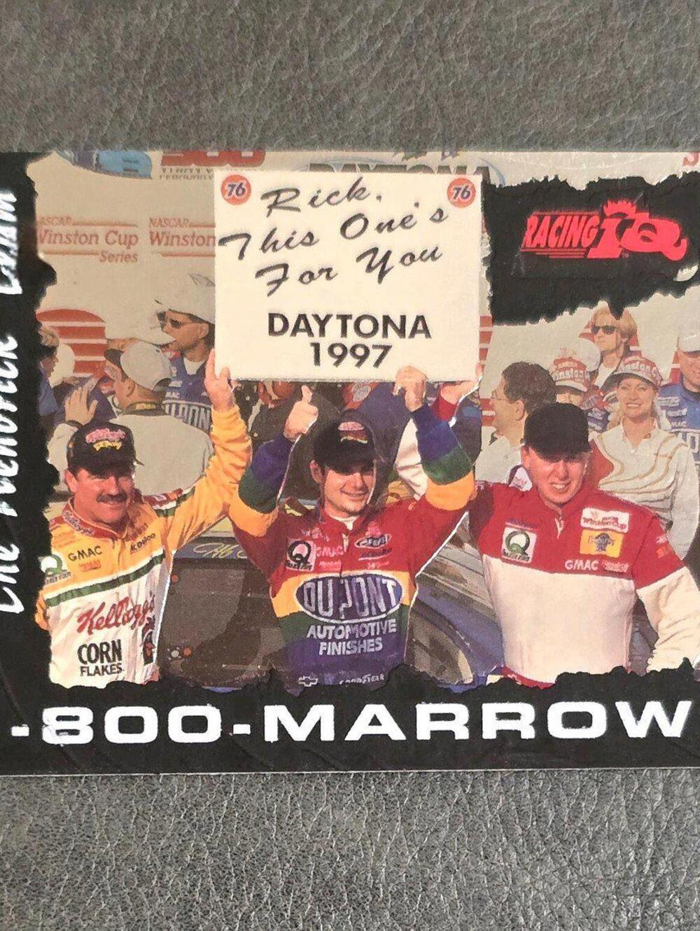 1997 Score Board Racing IQ #50 Rick Hendrick Auto Racing Card